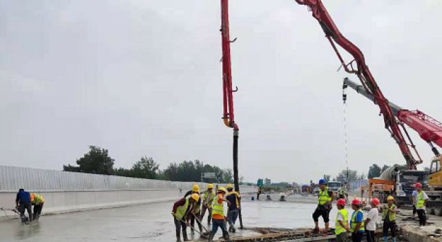 日蘭項目通車在即，現(xiàn)場建設奮勇沖刺